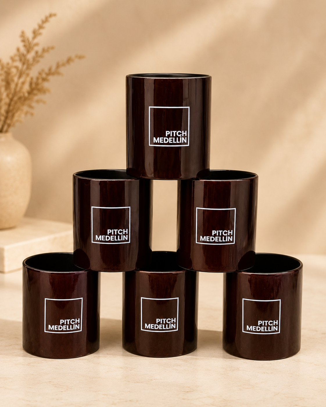 Kit corporativo con mug y libreta personalizados