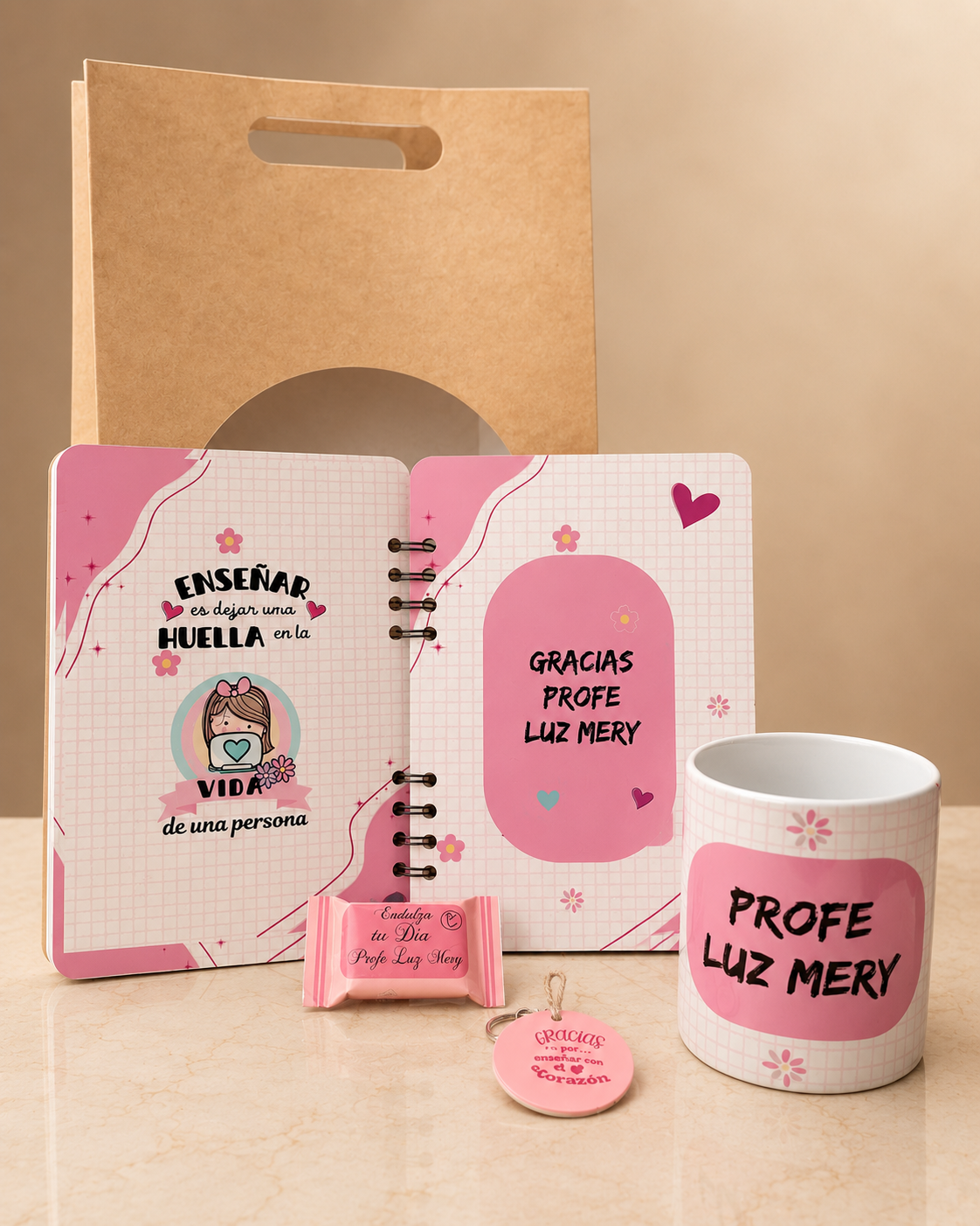Mugs con diseños coloridos